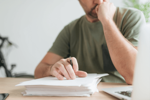 Illinois homeowner reviewing Deficiency Waiver on an approved short sale in Cook County