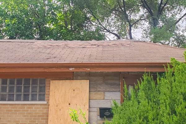 Probate Home Sale Maywood, Illinois with structural damage