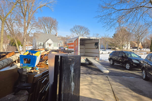 Wood Dale probate home before estate cleanout and preparation for sale