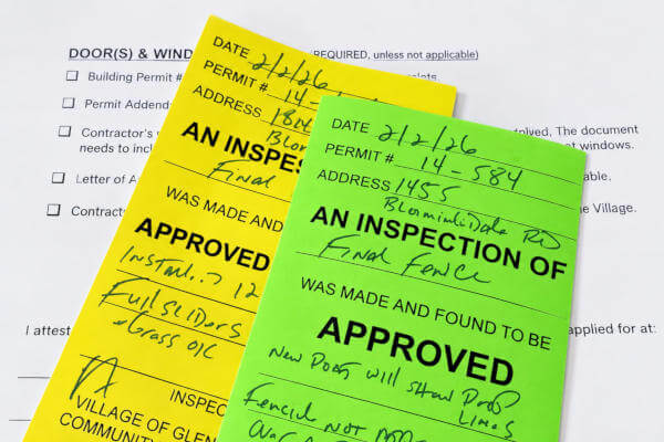 Point of sale inspection before selling a home in suburban Chicago